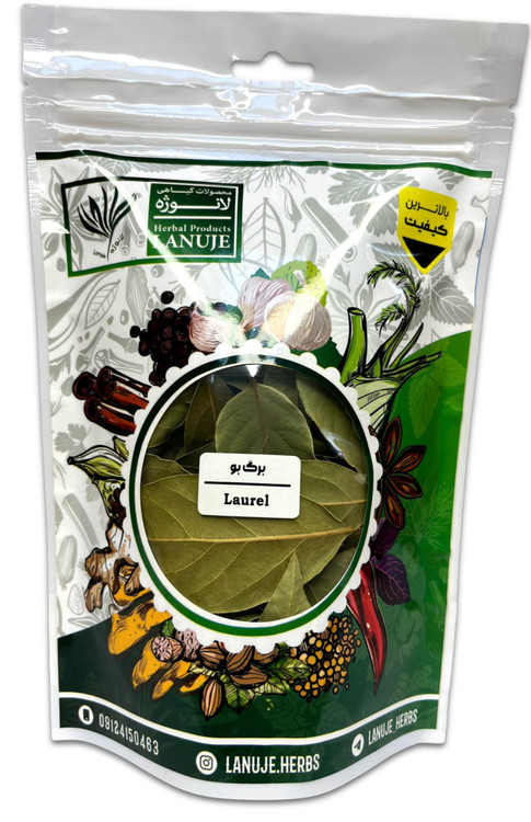 برگ بو خشک ایرانی ممتاز لانوژه در پاکت زیپدار ۲۰ گرمی