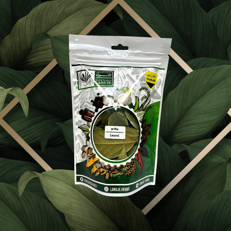 ابعاد بستهبندی برگ بو ایرانی لانوژه ۲۴×۶×۱۶ سانتیمتر